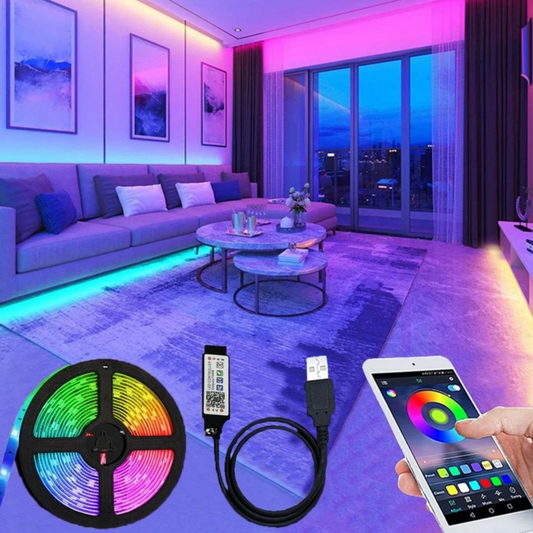 RGB LED Strip Controlled by App